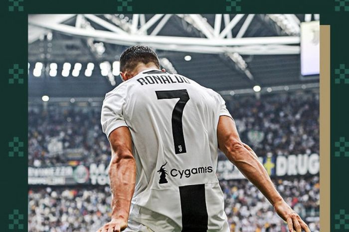 Megabintang Juventus, Cristiano Ronaldo, yang masih kerap dirindukan oleh klub lamanya, Real Madrid