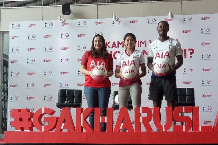 Acara AIA Championship or Women di kawasan Kuningan, Jakarta, Sela (2/10/2018)