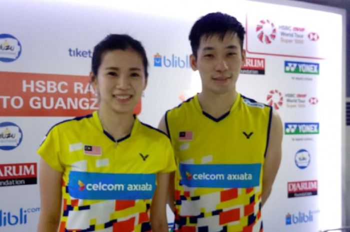 Pasangan ganda campuran Malaysia, Chan Peng Soon/Goh Liu Ying.