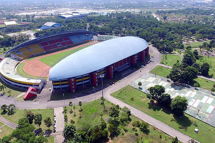 Stadion Gelora Sriwijaya Jakabaring.