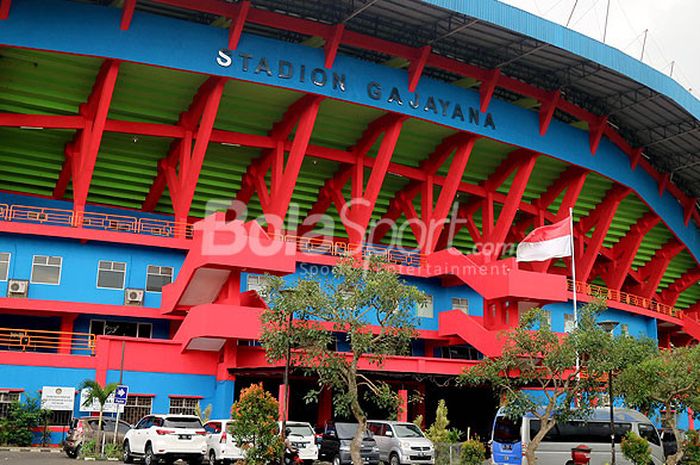   Stadion Gajayana, Malang, Jawa Timur.  
