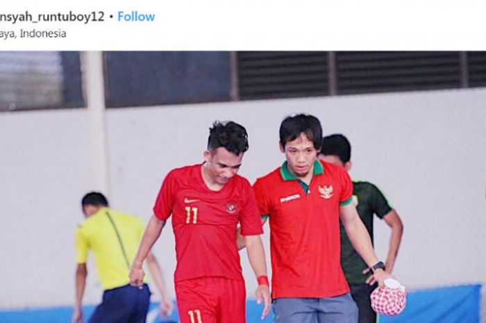 Bintang muda timnas futsal Indonesia, Ardiansyah Runtuboy