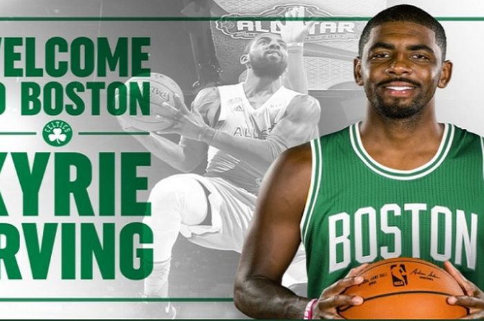 Kyrie Irving resmi begabung dengan Boston Celtics pada Selasa (22/8/2017) waktu Amerika Serikat.