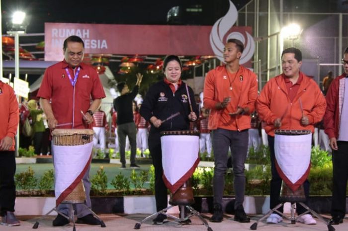 Peresmian Rumah Indonesia pada Senin (13/8/2018). 