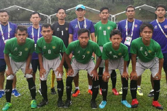 Tim nasional sepak bola cerebral palsy (CP) Indonesia berhasil melaju ke babak final ASEAN Para Games 2017.