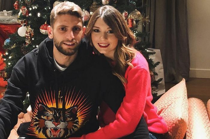 Domenico Berardi (kiri) dan Francesca fantuzzi