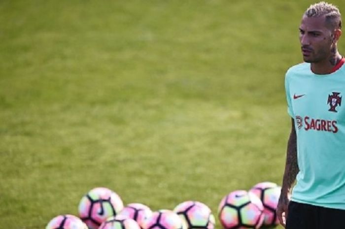 Ricardo Quaresma berlatih bersama tim nasional Portugal jelang partai Kualifikasi Piala Dunia 2018, 6 Oktober 2016. 