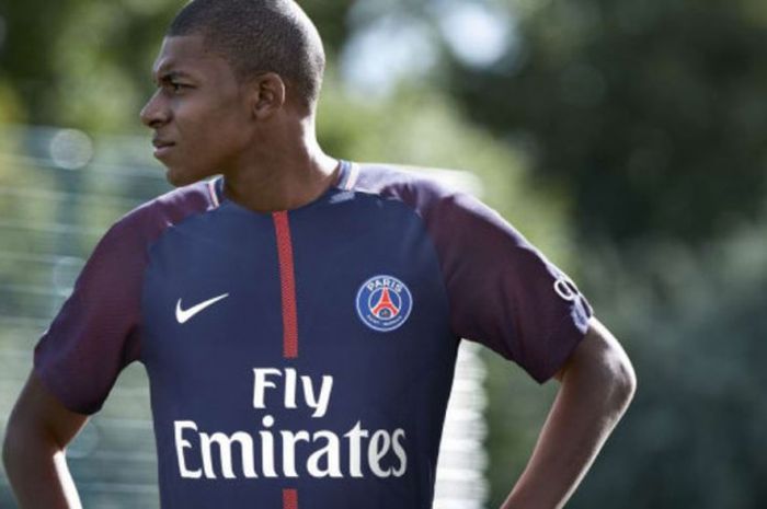 Paris Saint-Germain (PSG) mengumumkan perekrutan Kylian Mbappe dari AS Monaco, Kamis (31/8/2017).