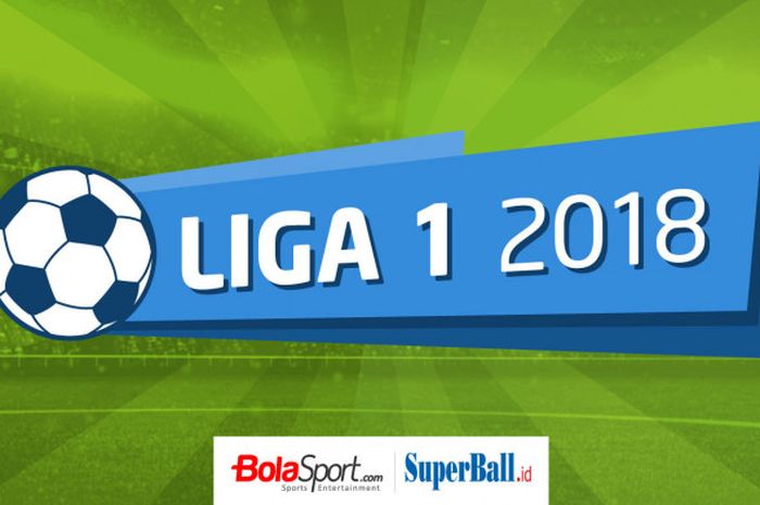   Ilustrasi Liga 1 2018.  