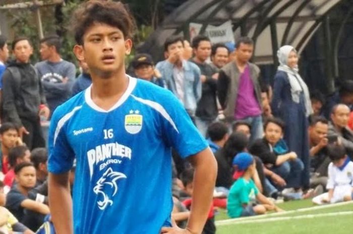 Gelandang muda Ahmad Subagja Basith berpeluang dimainkan saat Persib bersua Persiba pada laga kedua Grup C Piala Presiden 2017 di Stadion Si Jalak Harupat, Kab Bandung, Minggu (12/2/2017) malam. 