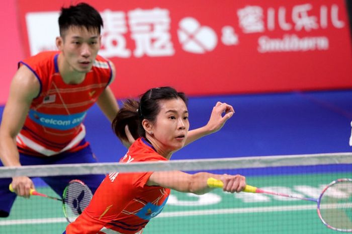 Pasangan ganda campuran Malaysia, Chan Peng Soon/Goh Liu Ying.