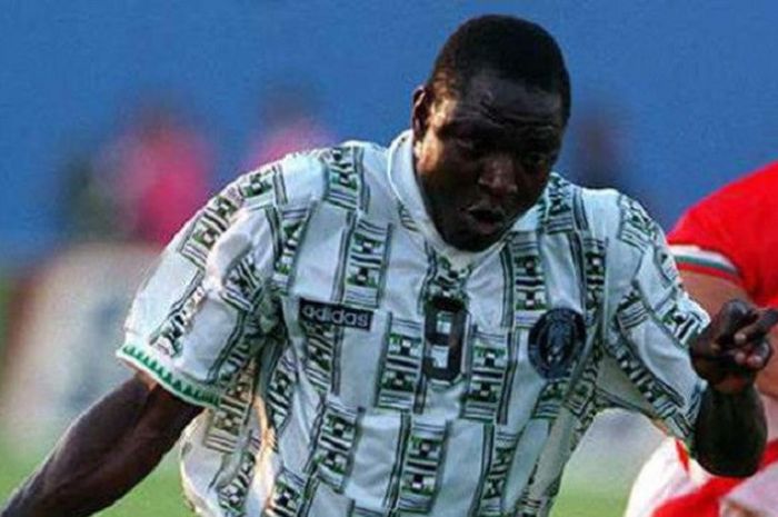 Desain jersey Nigeria pada Piala Dunia 1994.