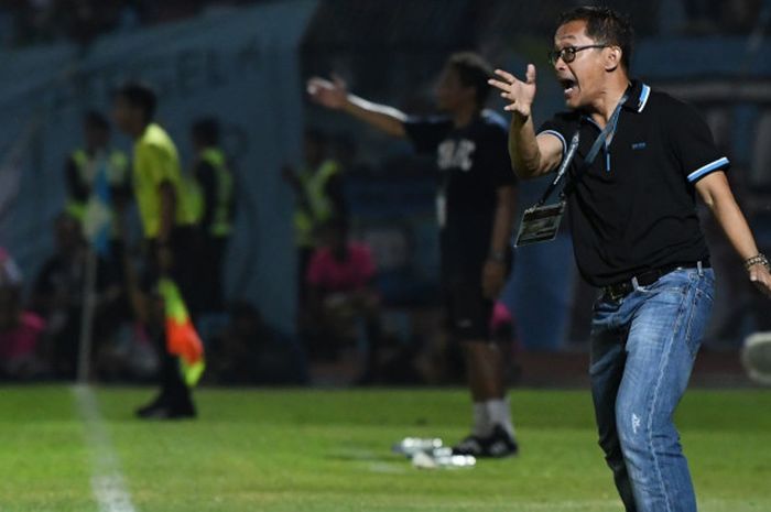 Pelatih Persela Lamongan, Aji Santoso.