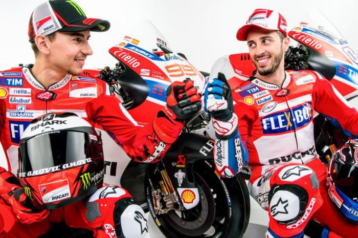 Jorge Lorenzo dan Andrea Dovizioso.