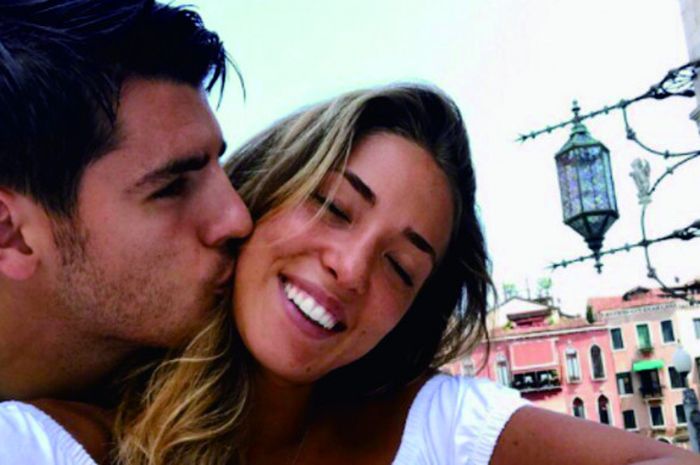 Alvaro Morata dan Alice Campello