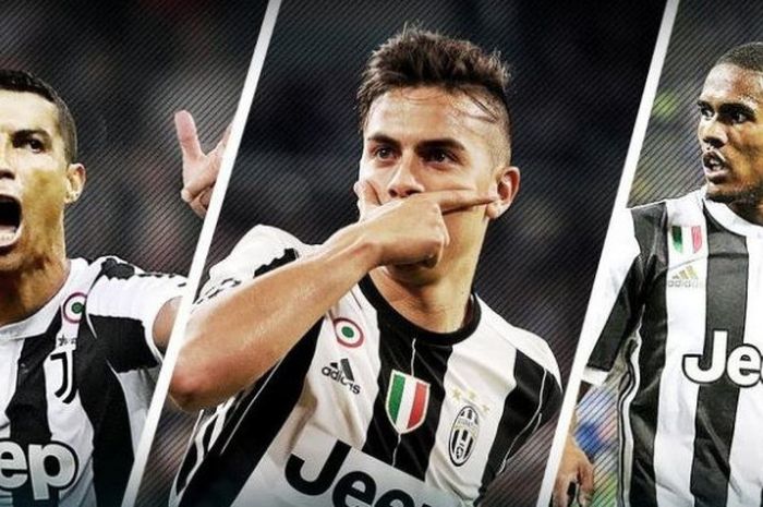 3 Pemain Juventus, Ronaldo, Dybala, dan Costa