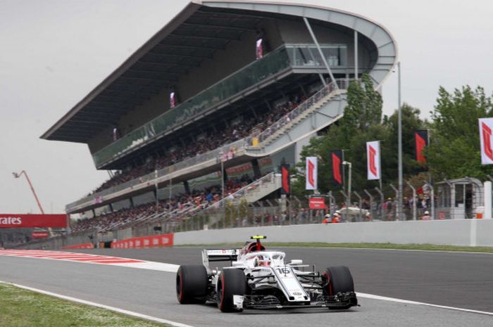 Sebelum mendapatkan satu poin saat lomba, Charles Leclerc sudah tampil bagus di babak kualifikasi GP Spanyol.