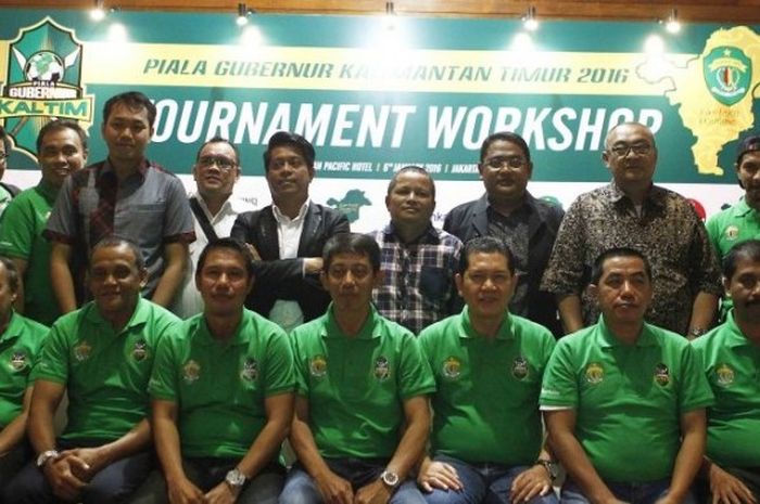 Panitia Piala Gubernur Kaltim menunjuk tim Pra PON Kaltim sebagai salah satu peserta turnamen.