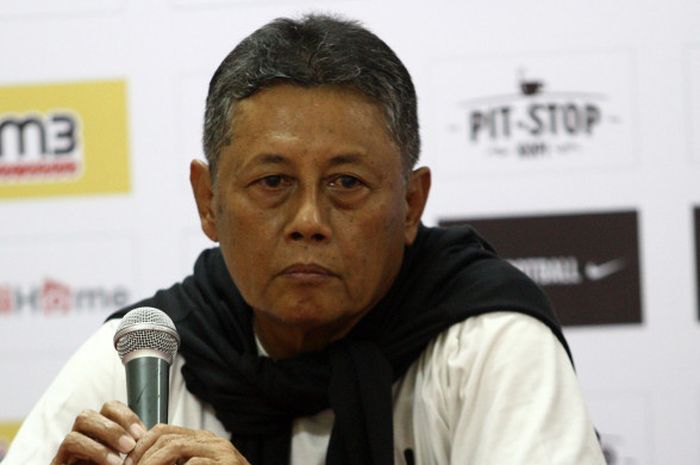Pelatih PSS Sleman, Hery Kiswanto.