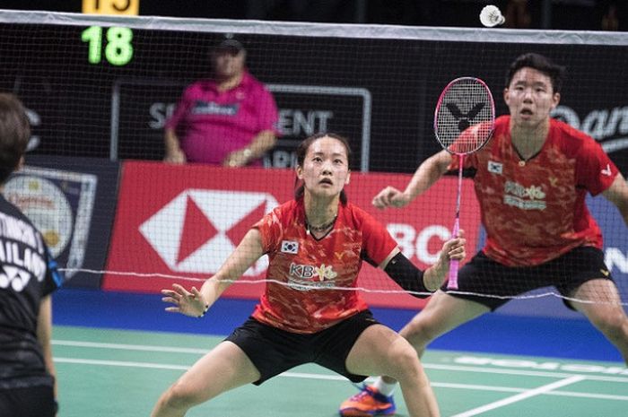 Pasangan ganda campuran Korea Selatan, Seo Seung-jae/Chae Yoo-jung gugur tanpa bertanding di Korea Open 2022.