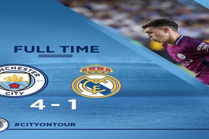 Kemenangan Manchester City atas Real Madrid