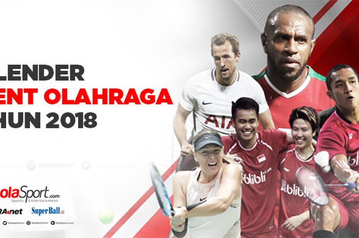 Kalender event olahraga tahun 2018