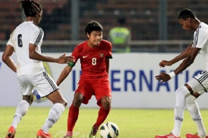 Fandi Eko Utomo saat berseragam Timnas U-23 Indonesia.
