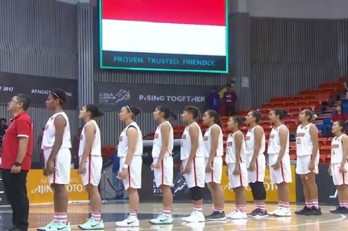Timnas basket putri Indonesia menutup laga terakhir mereka di SEA Games 2017 dengan menghadapi Singapura pada Sabtu (27/8/2017).