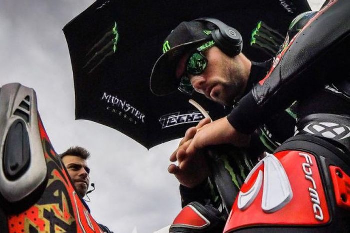 Jonas Folger jelang balapan di Sirkuit Sachenring, GP Jerman, pada MotoGP 2017 