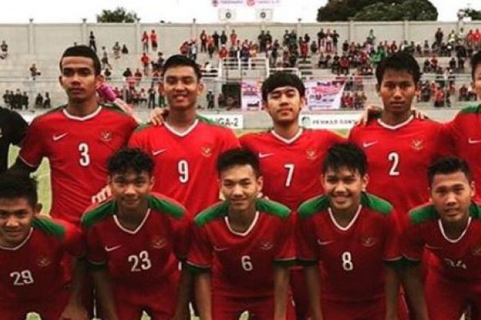 Skuat Timnas U-19 Indonesia.   