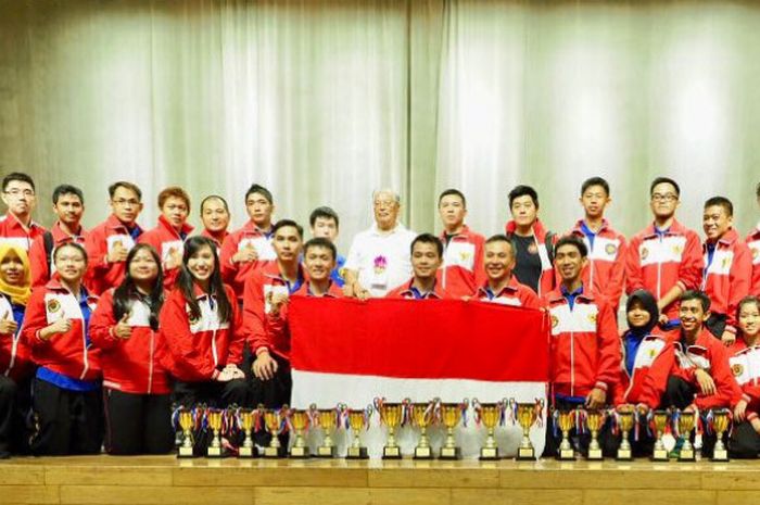 Tim Indonesia jadi juara umum pada Kejuaraan Wing Chun Dunia 2017 di Hong Kong.
