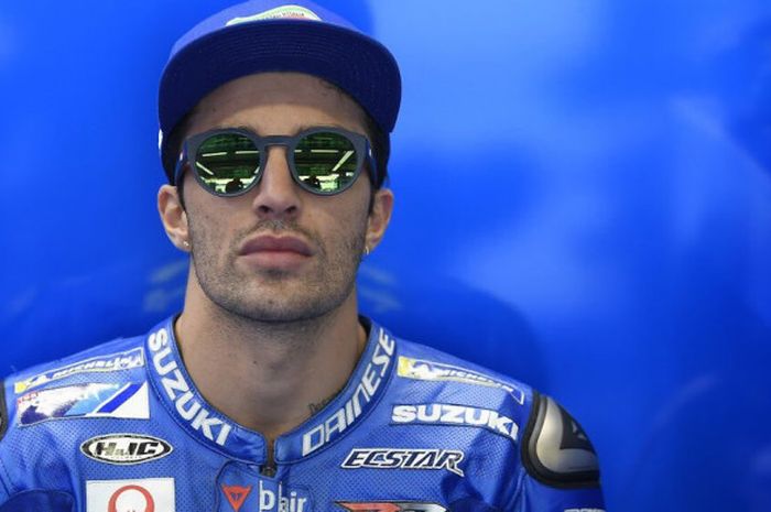 Andrea Iannone saat sesi latihan bebas MotoGP Italia, Jumat (1/6/2018).