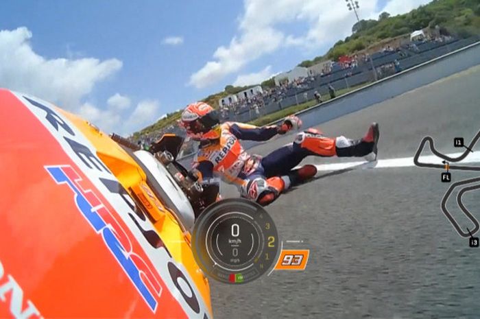 Motogp Spanyol 2018 Ini Tanggapan Marc Marquez Saat Jatuh Lagi Pada Fp4 Bolasport Com Motogp Spanyol 2018 Ini Tanggapan Marc Marquez Saat Jatuh Lagi Pada Fp4 Bolasport Com