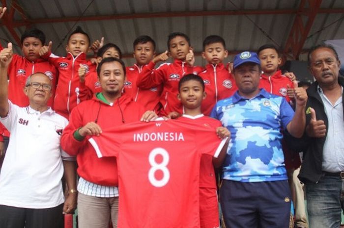 Timnas BLiSPI Uni Bandung U-12 dipersiapkan untuk berlaga di Kuala Lumpur Cup 2019.