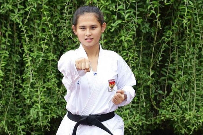Bak Model Ceyco Georgia Zefanya Atlet Karate Indonesia Untuk Asian Games 2018 Bolasport Com