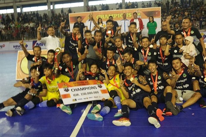 Tim Futsal Provinsi Jawa Barat (Jabar) keluar sebagai juara FFI Futsal Championship 2017 usai mengalahkan Tim Futsal Provinsi Sulawesi Selatan (Sulsel) dengan skor 4-3 di GOR Jatinangor, Sumedang, Jawa Barat, Minggu (17/9/2017).