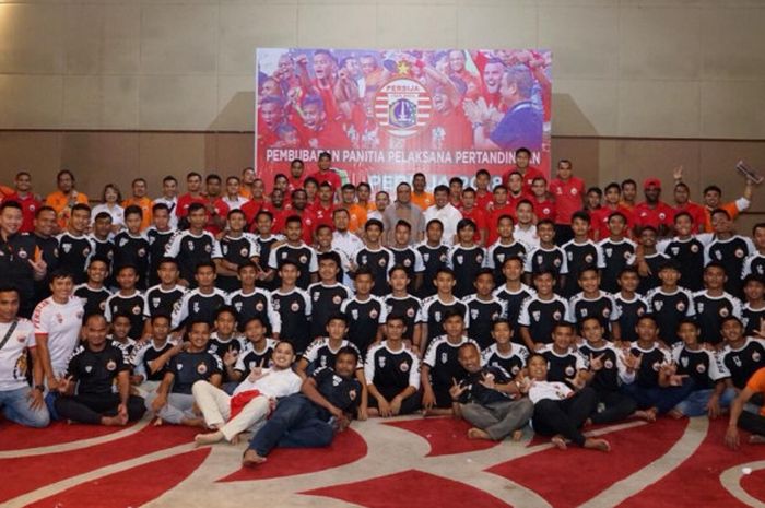 Persija Jakarta menggelar acara syukuran terkait keberhasilan juarai Liga 1 2018.