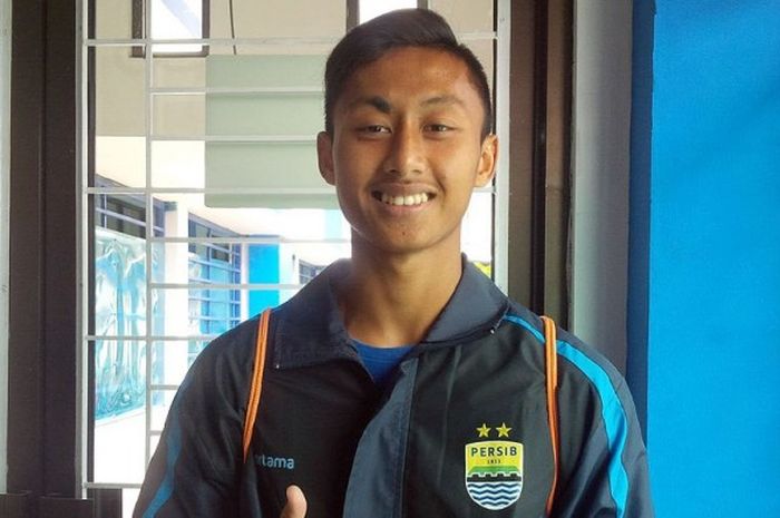  Agung Mulyadi, pemain Persib Bandung U-23 yang ditarik ke tim senior.