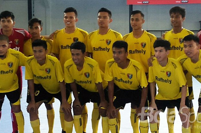 Tim tuan rumah Rafhely FC, juara grup A turnamen Rafhely Specs VII-2017