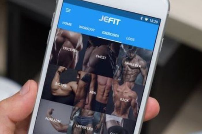 JetFit salah satu aplikasi untuk membantu membuat tubuh fit