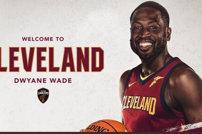 Cleveland Cavaliers mengumumkan bergabungnya Dwyane Wade pada Rabu (27/9/2017).
