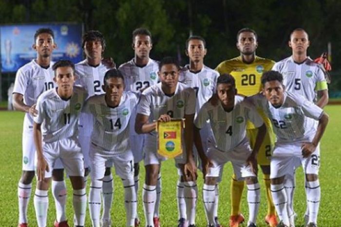skuat Timor Leste di Piala Hassanal Bolkiah 2018 