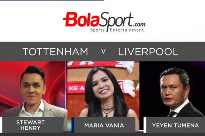 Tiga pengamat dan pencinta sepak bola memberikan prediksi untuk Tottenham Hotspur vs Liverpool FC.