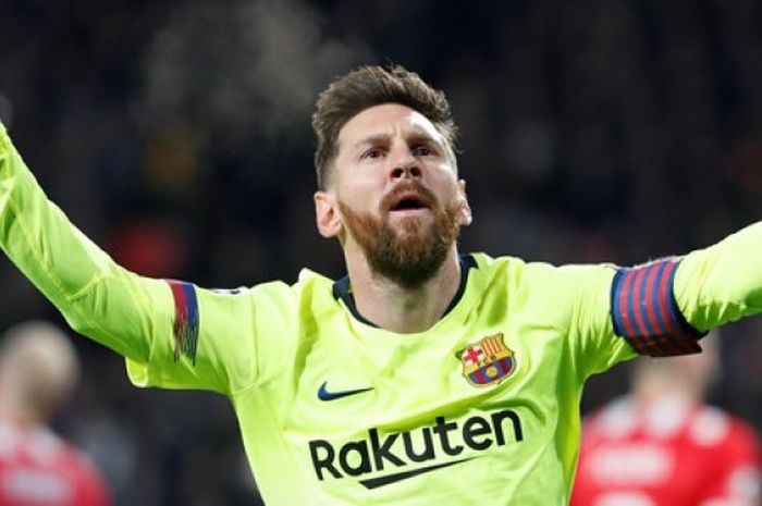 Megabintang FC Barcelona, Lionel Messi, tidak turun sebagai starter saat menghadapi Tottenham Hotspur di Liga Champions