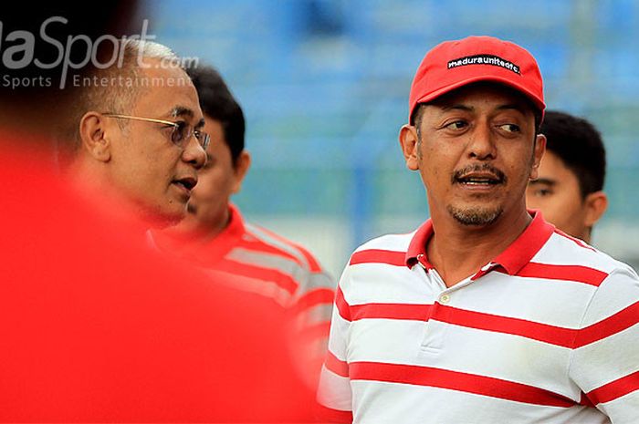 Direktur PT PBMB yang membawahi Madura United, Zia Ul Haq.