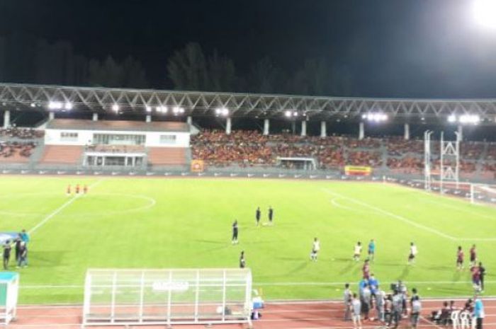 laga perdana Liga Super Malaysia melawan Kuala Lumpur FA di Stadion Kuala Lumpur, Minggu (4/2/2018)