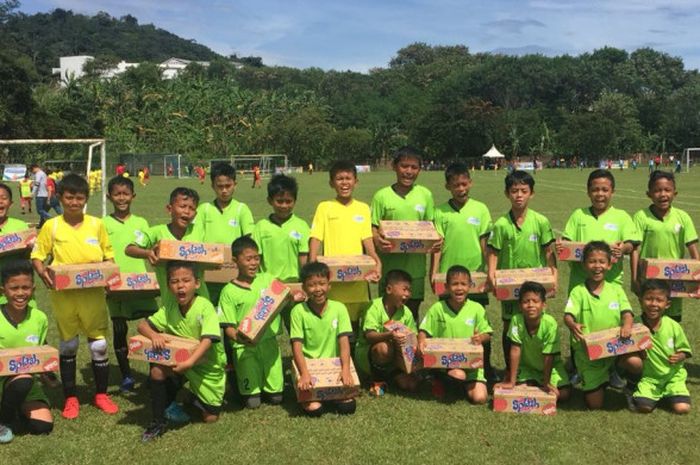 Kompetisi usia muda U-12 Okky Splash Youth Soccer League (OSYSL) 2018 digelar di Malang, Jawa Timur, setelah sukses di seri Surabaya pada awal Maret.