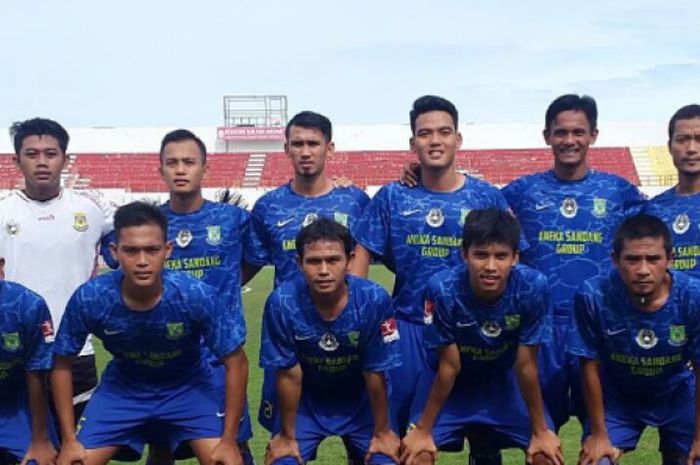 Foto Tim Persikota Tangerang saat berlaga di Liga Nusantara tahun 2016