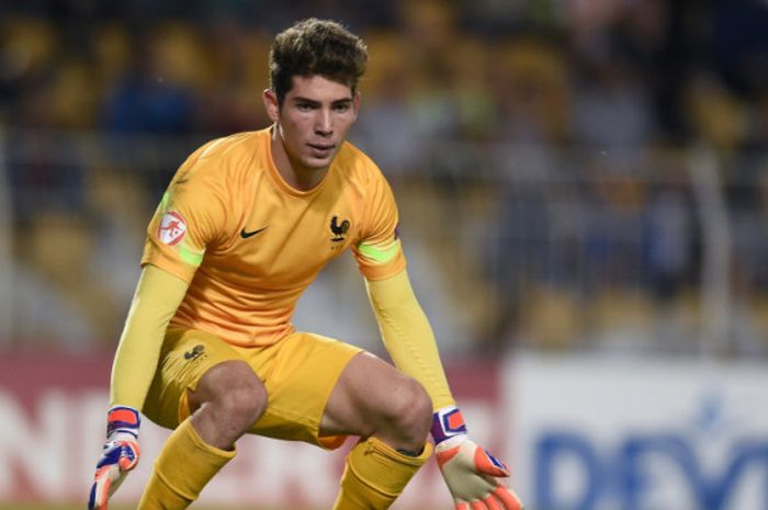 Luca Zidane saat memperkuat timnas Prancis