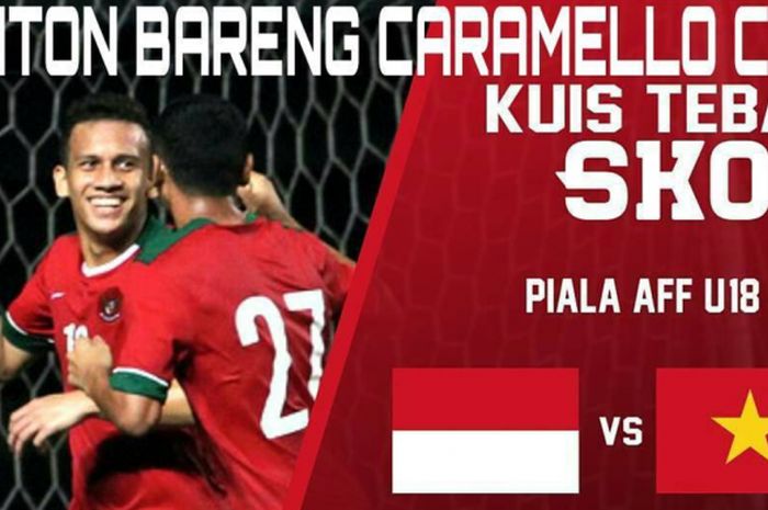 nonton bareng timnas u-19 indonesia vs vietnam di suatu cafe di daerah purbalingga